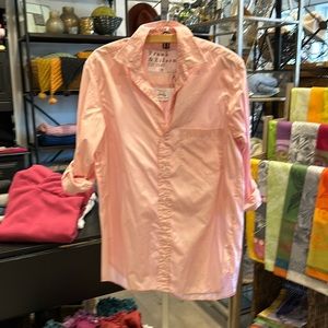 Frank & Eileen NWT Joedy soft pink shirt